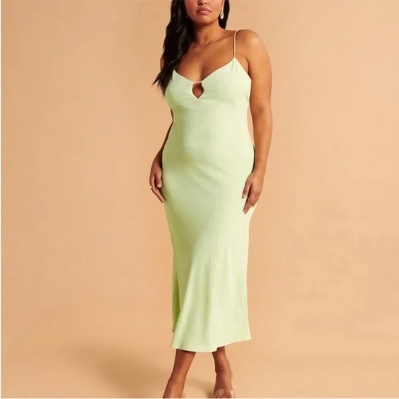 Abercrombie & Fitch | Dresses | Abercrombie Fitch Key Hole Slip Dress |  Poshmark